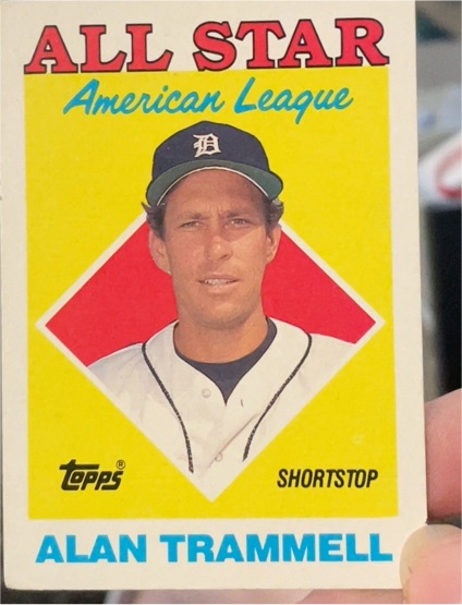 1988 Topps #389 Alan Trammell — front