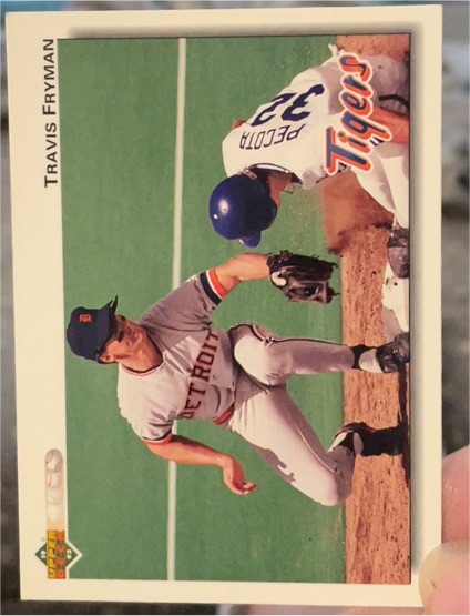 1992 Upper Deck #466 Travis Fryman — front