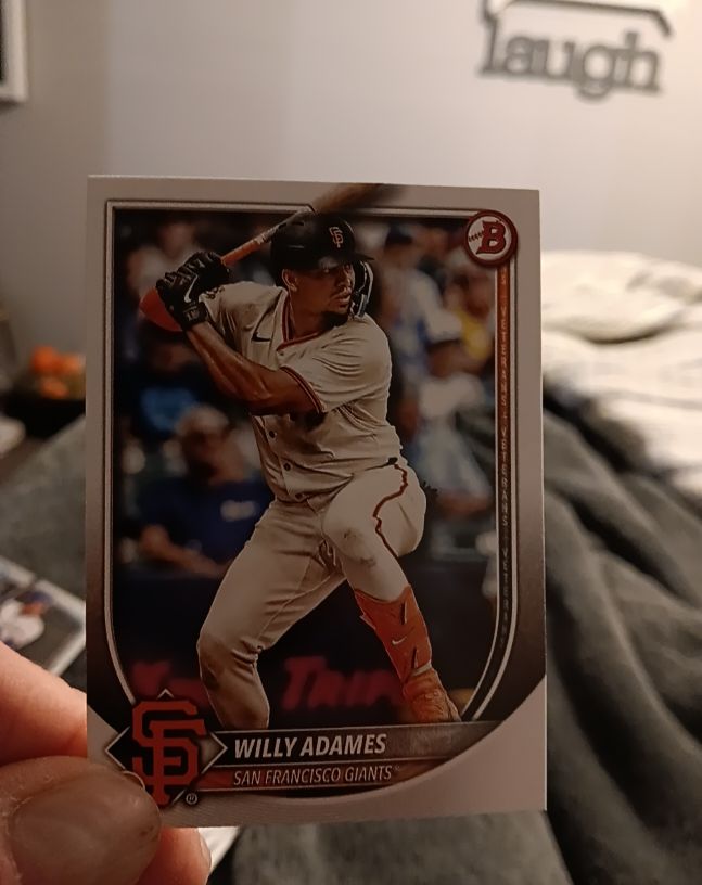 2025 Bowman #60 Willy Adames — front
