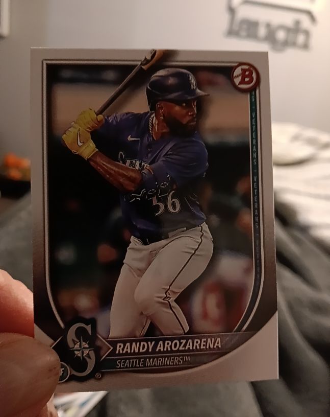 2025 Bowman #19 Randy Arozarena — front