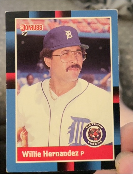 1988 Donruss #398 Willie Hernandez — front