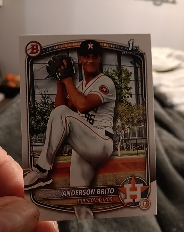 2025 Bowman #BP-98 Anderson Brito — front