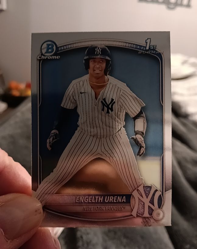 2025 Bowman Chrome #BCP-16 Engelth Urena — front