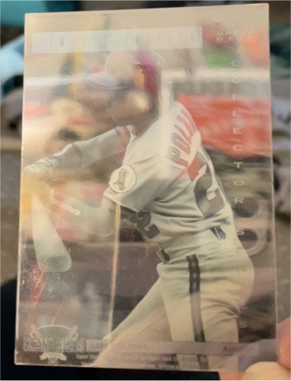 1992 Upper Deck Denny's Grand Slam Luis Polonia #12 — front