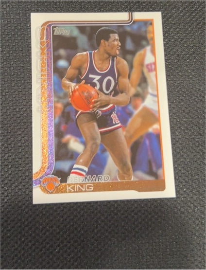 2025-26 Topps #268 Bernard King — front