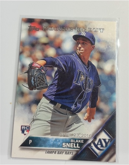 2016 Topps Update #US40 Blake Snell — front