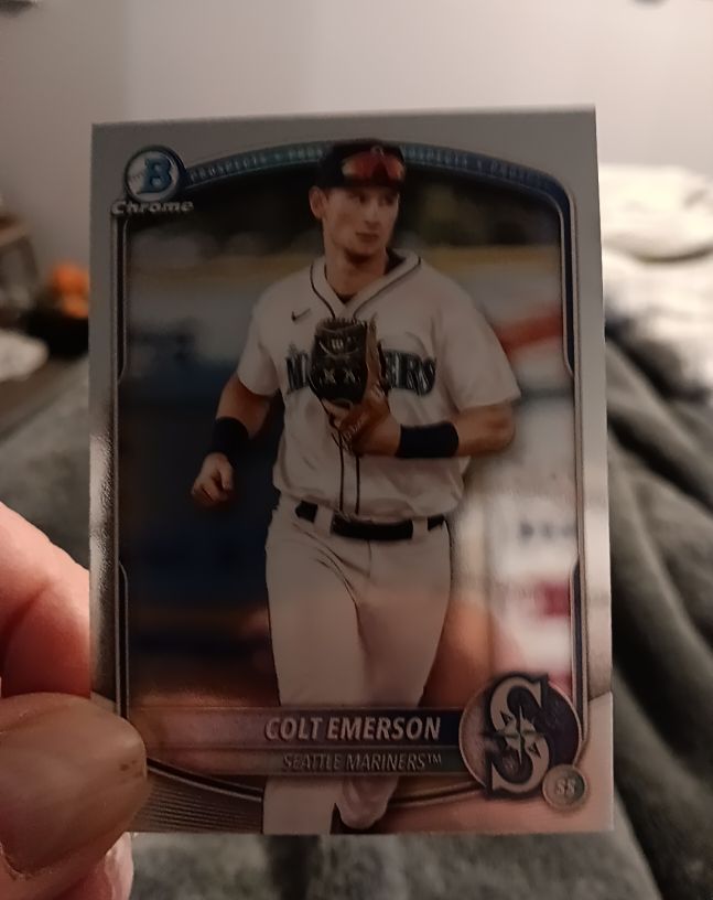 2025 Bowman Chrome Prospects #BCP-17 Colt Emerson — front