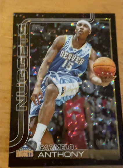 2025-26 Topps #256 Carmelo Anthony — front