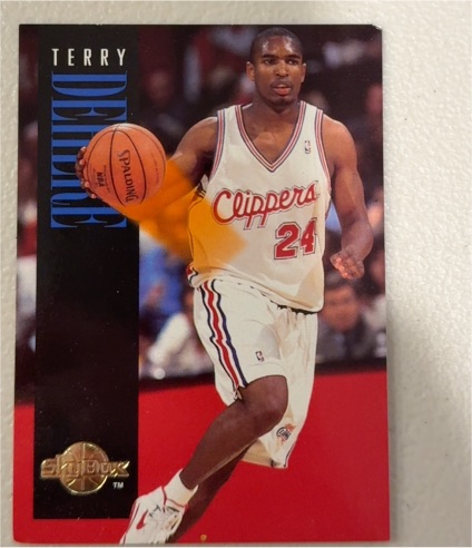 1994-95 SkyBox #72 Terry Dehere — front