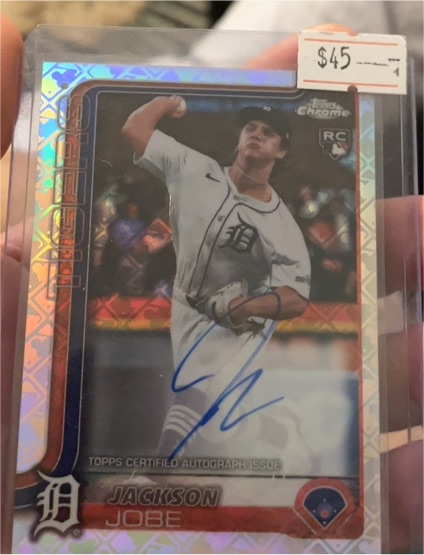 2025 Topps Chrome #RA-JJO Jackson Jobe — front