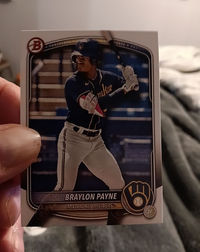 2025 Bowman #BP-148 Braylon Payne — front