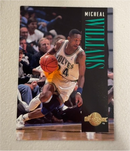 1994-95 SkyBox Micheal Williams #NNO — front