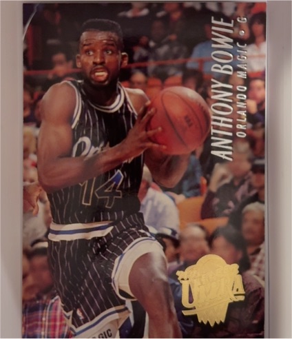 1994-95 Fleer Ultra #133 Anthony Bowie — front