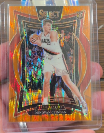 2024-25 Panini Select #69 Donovan Clingan — front