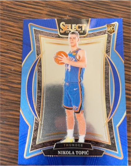 2024-25 Panini Select #89 Nikola Topic — front