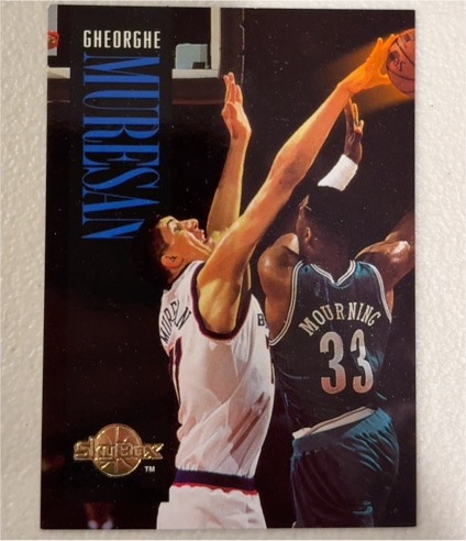 1994-95 SkyBox Premium #175 Gheorghe Muresan Washington Bullets — front