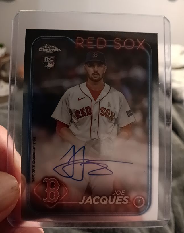 2024 Topps Chrome Rookie Autographs #RA-JJQ Joe Jacques — front