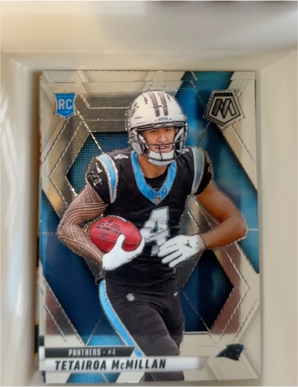 2025 Panini Mosaic #309 Tetairoa McMillan — front