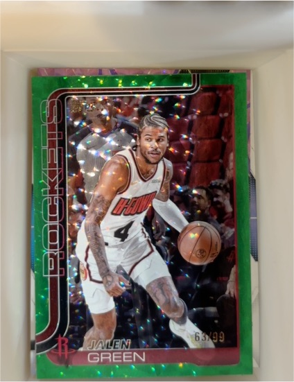 2025-26 Topps #175 Jalen Green — front
