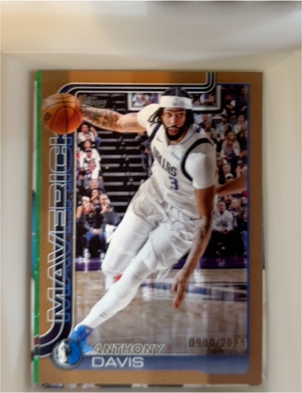 2025-26 Topps #169 Anthony Davis — front