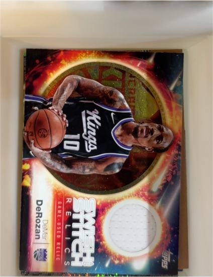 2025 Topps Swish & Stitch Relics #SST-DD DeMar DeRozan — front
