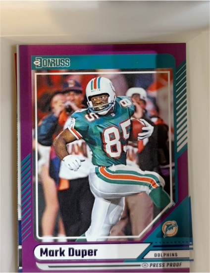 2024 Donruss #119 Mark Duper — front