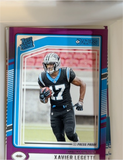 2024 Panini Donruss #323 Xavier Legette — front