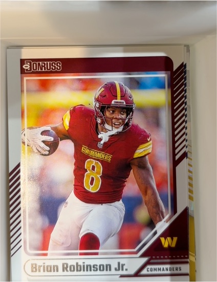 2024 Donruss #39 Brian Robinson Jr. — front