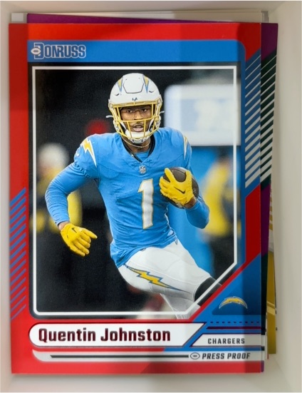 2024 Panini Donruss #288 Quentin Johnston — front