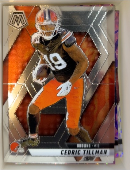 2025 Panini Mosaic #197 Cedric Tillman — front