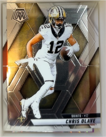 2025 Panini Mosaic #92 Chris Olave — front
