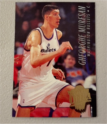 1994-95 Fleer Ultra #196 Gheorghe Muresan — front