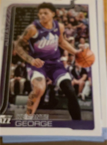 2025-26 Topps #131 Keyonte George Utah Jazz — front
