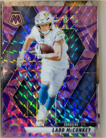 2024 Panini Mosaic #15 Ladd McConkey — front
