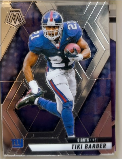 2025 Panini Mosaic #12 Tiki Barber — front
