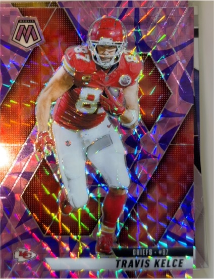2025 Panini Mosaic #106 Travis Kelce — front