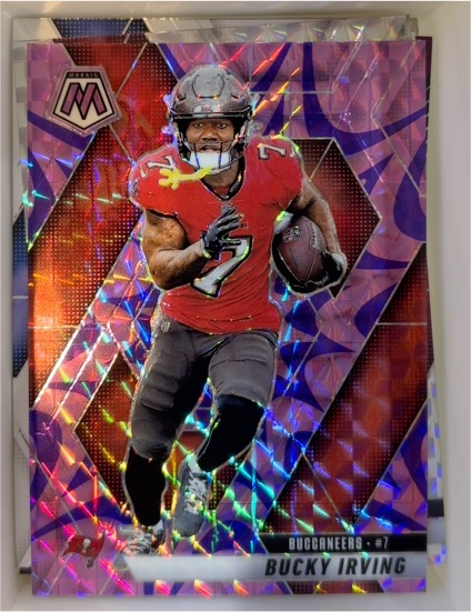 2025 Panini Mosaic #7 Bucky Irving — front