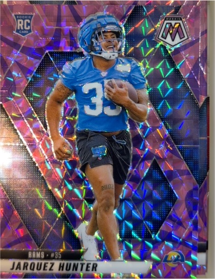 2025 Panini Mosaic #380 Jarquez Hunter — front