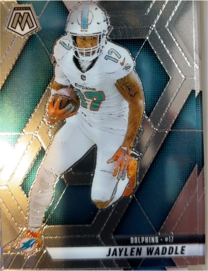 2025 Panini Mosaic #155 Jaylen Waddle — front