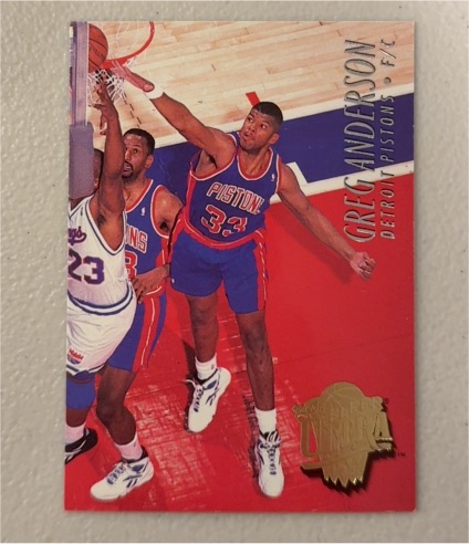 1994-95 Fleer Ultra #55 Greg Anderson — front