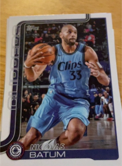 2025-26 Topps #146 Nicolas Batum — front