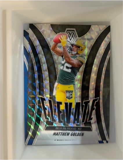 2025 Panini Mosaic Elevate #3 Matthew Golden — front