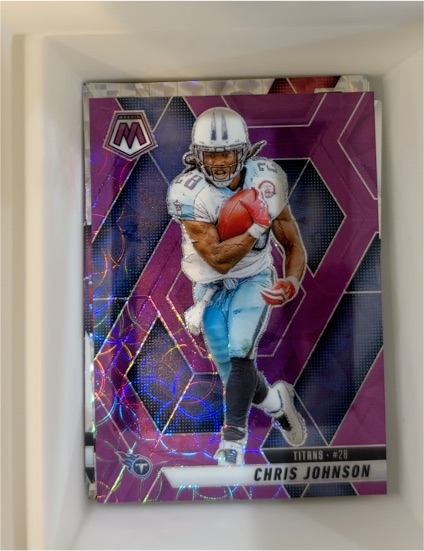 2025 Panini Mosaic #28 Chris Johnson — front