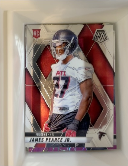 2025 Panini Mosaic #357 James Pearce Jr. — front