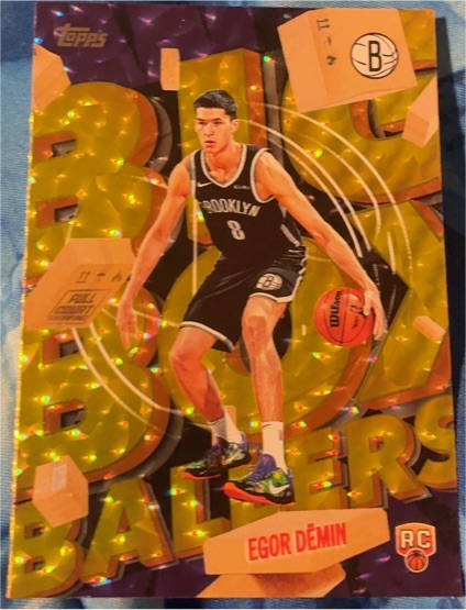 2025-26 Topps Basketball #BB-8 Egor Demin — front