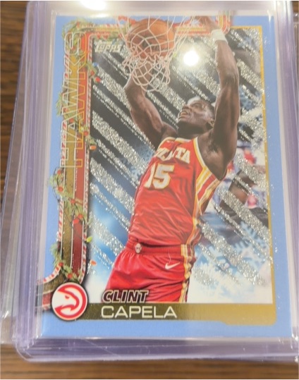 2025-26 Topps Holiday #H50 Clint Capela — front