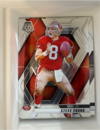 2025 Panini Mosaic #10 Steve Young — front