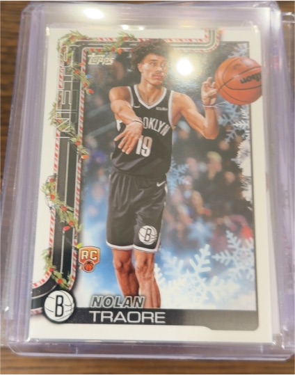 2025-26 Topps Holiday #H179 Nolan Traore — front