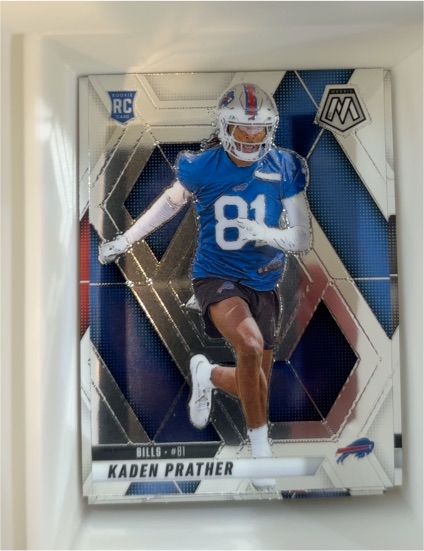 2025 Panini Mosaic #343 Kaden Prather — front