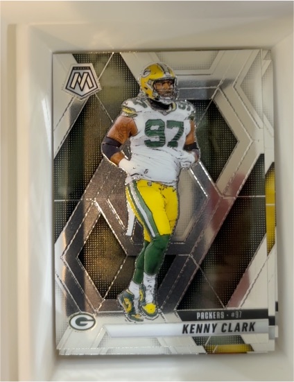 2020 Panini Mosaic #97 Kenny Clark — front